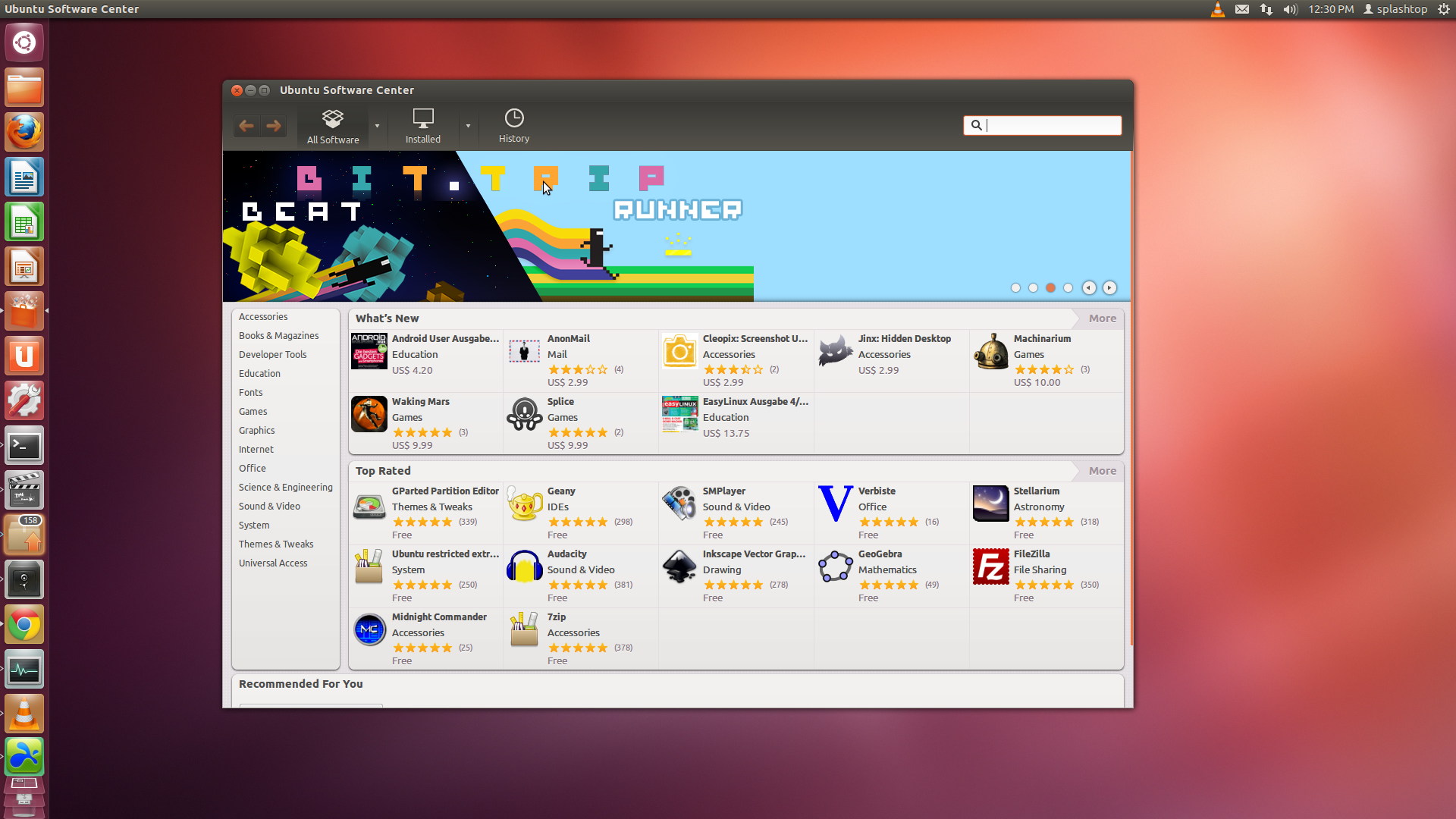 Аналог ubuntu software center